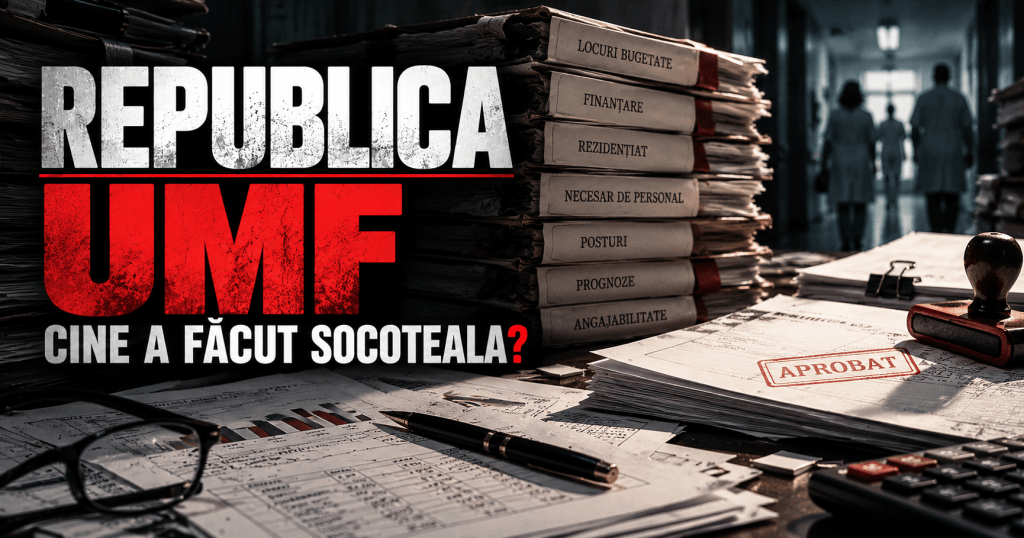 Republica UMF. Cine a făcut socoteala?